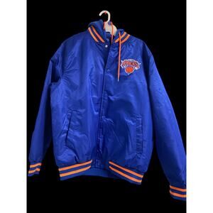 Ultra Game NY Knicks Twill Jacket- size M- NWT
